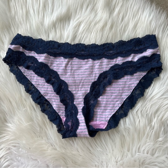 flirtitude Intimates & Sleepwear Flirtitude Pink And Gray Striped